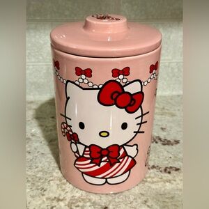 Hello Kitty Holiday Cookie Jar NWT
